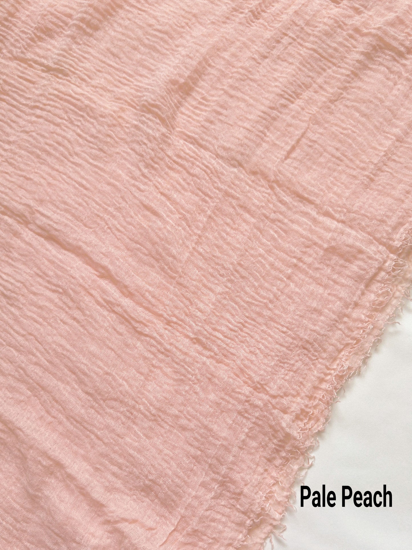 Crimps Pale Peach