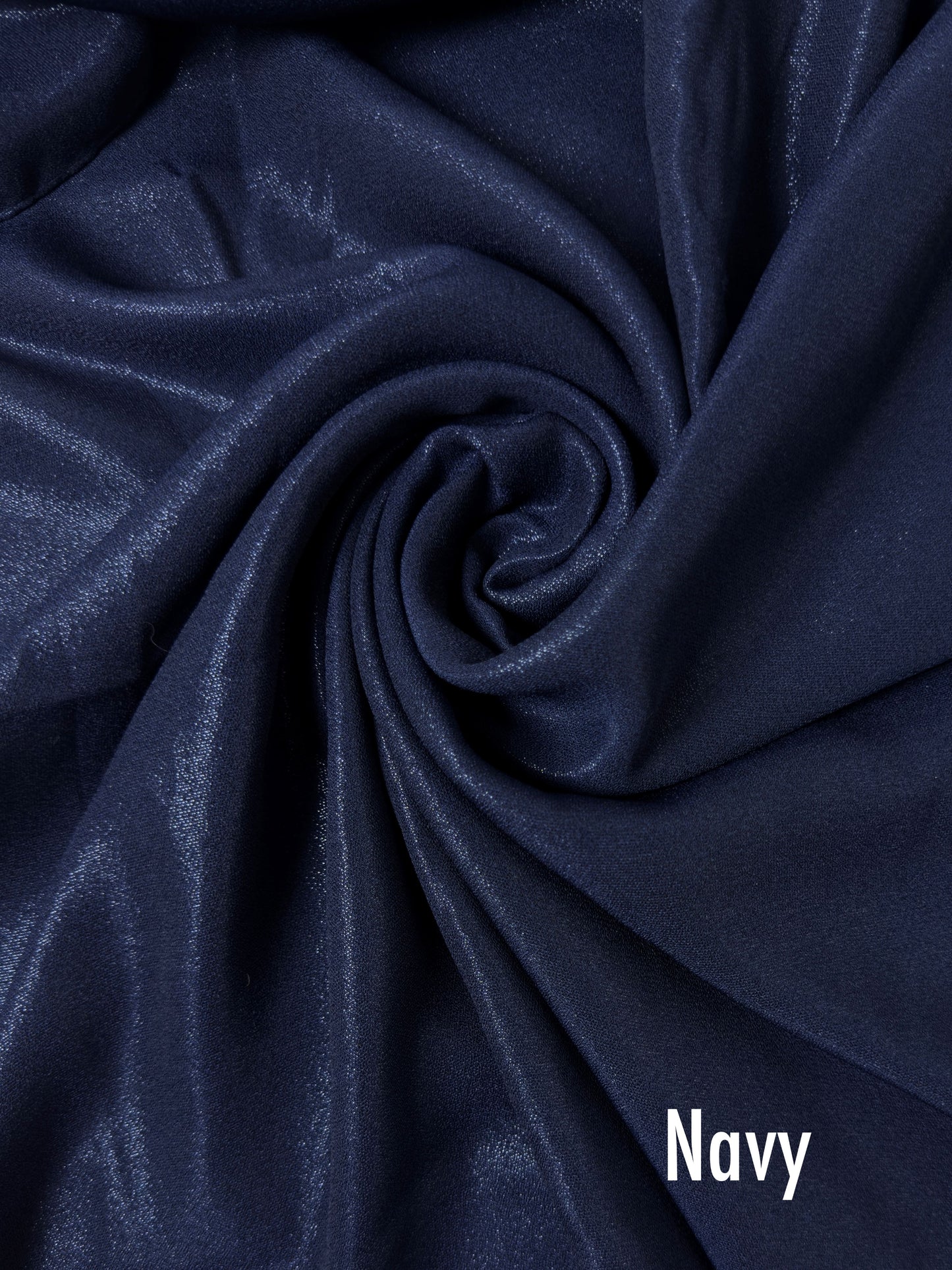 Moonlight Matt Silk - Navy