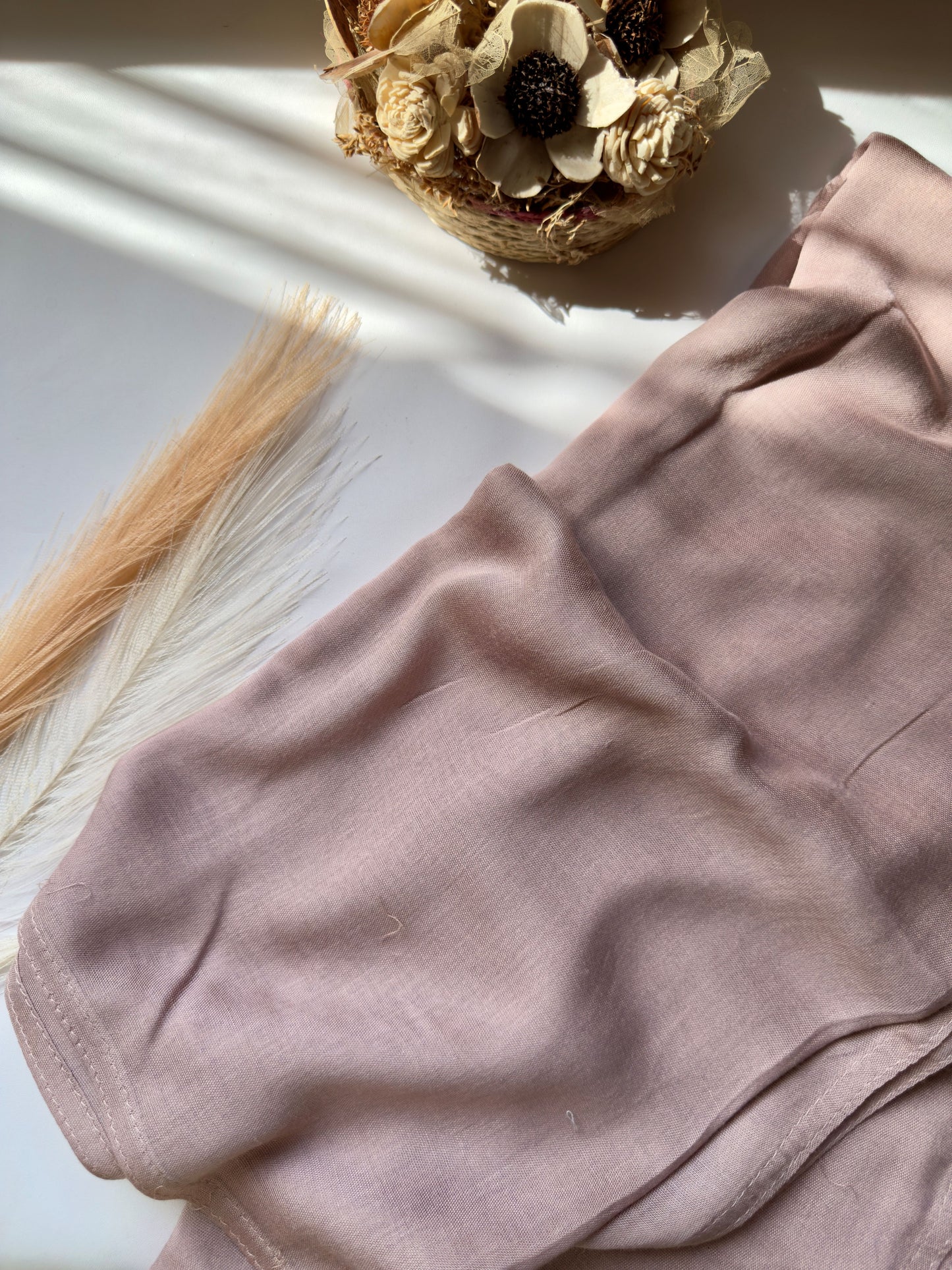 Premium Modal Hijab - Rose Clay