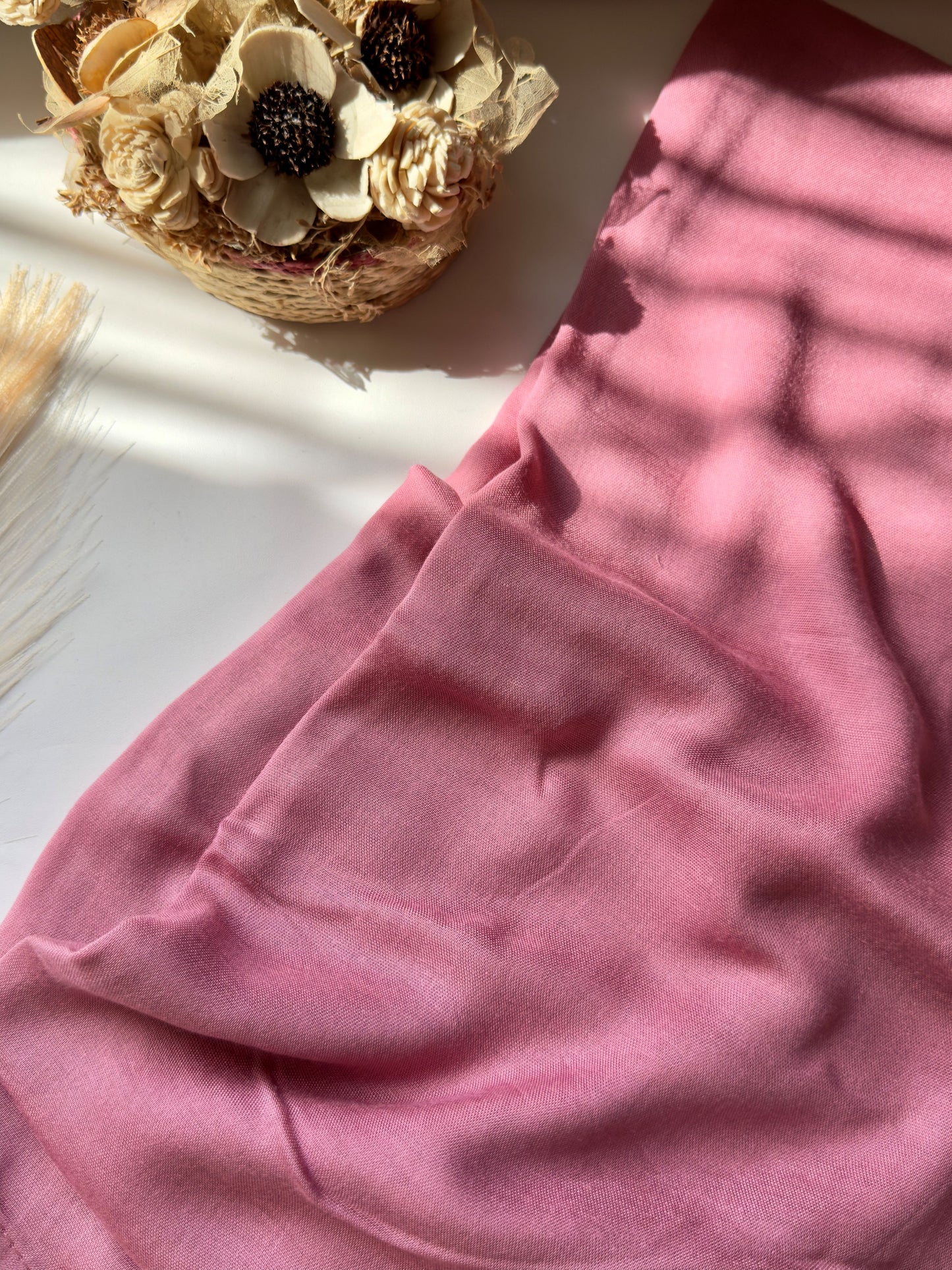 Premium Modal Hijab - Berry Pink