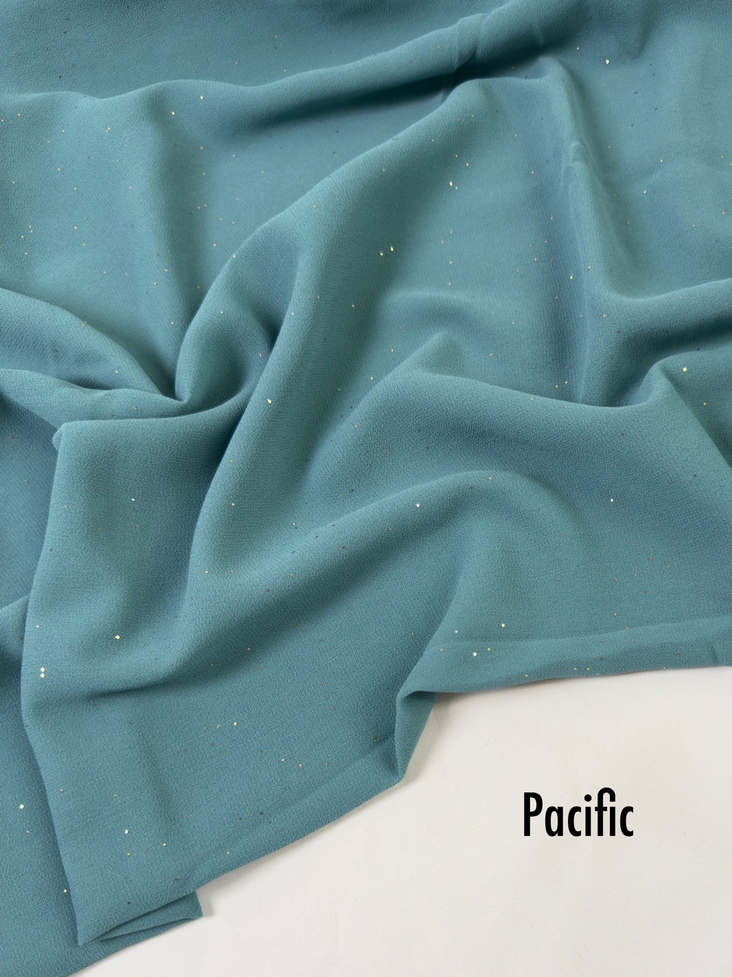 Georgette Glitter Hijab - Pecific