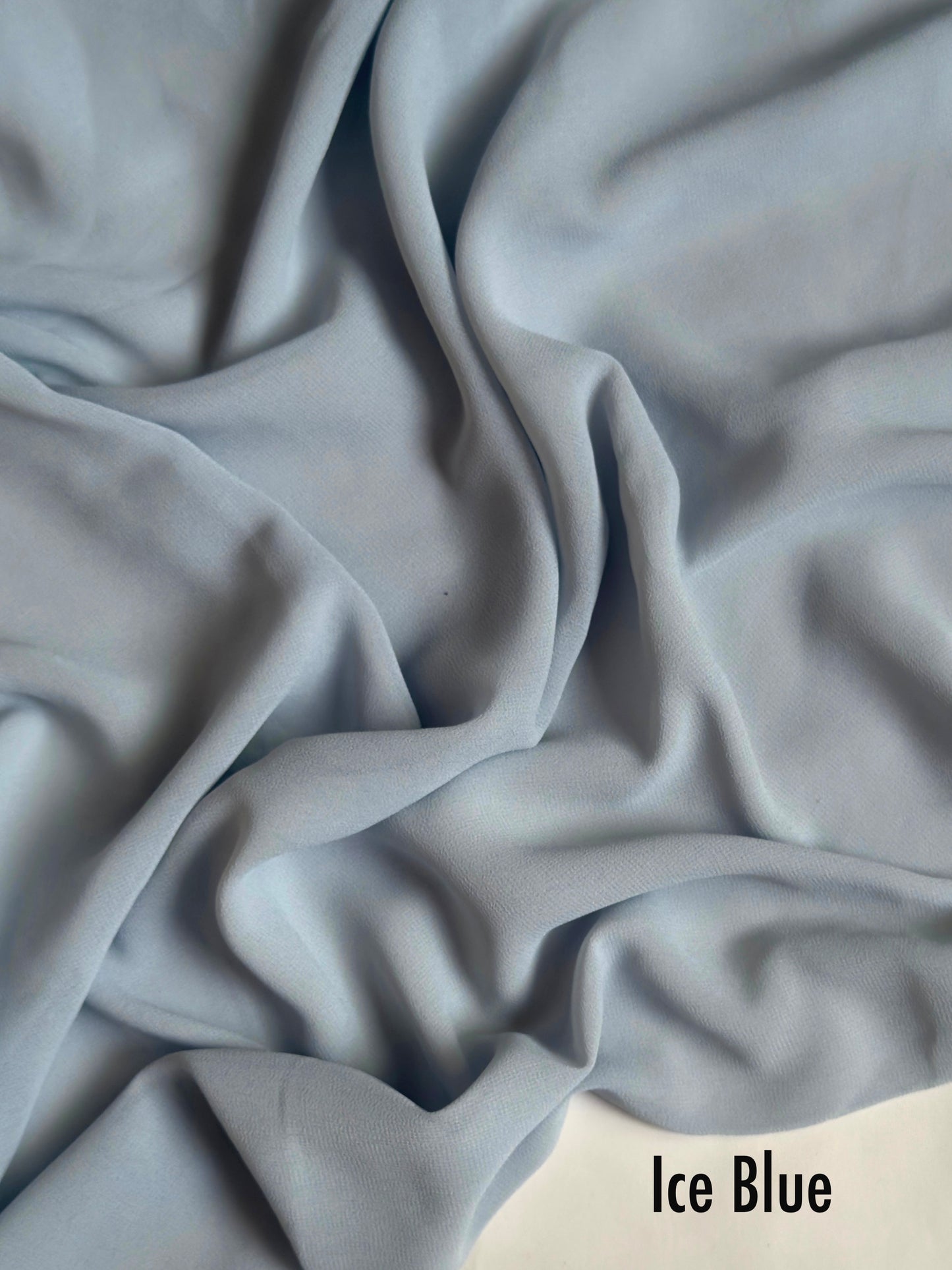 Georgette - Ice Blue