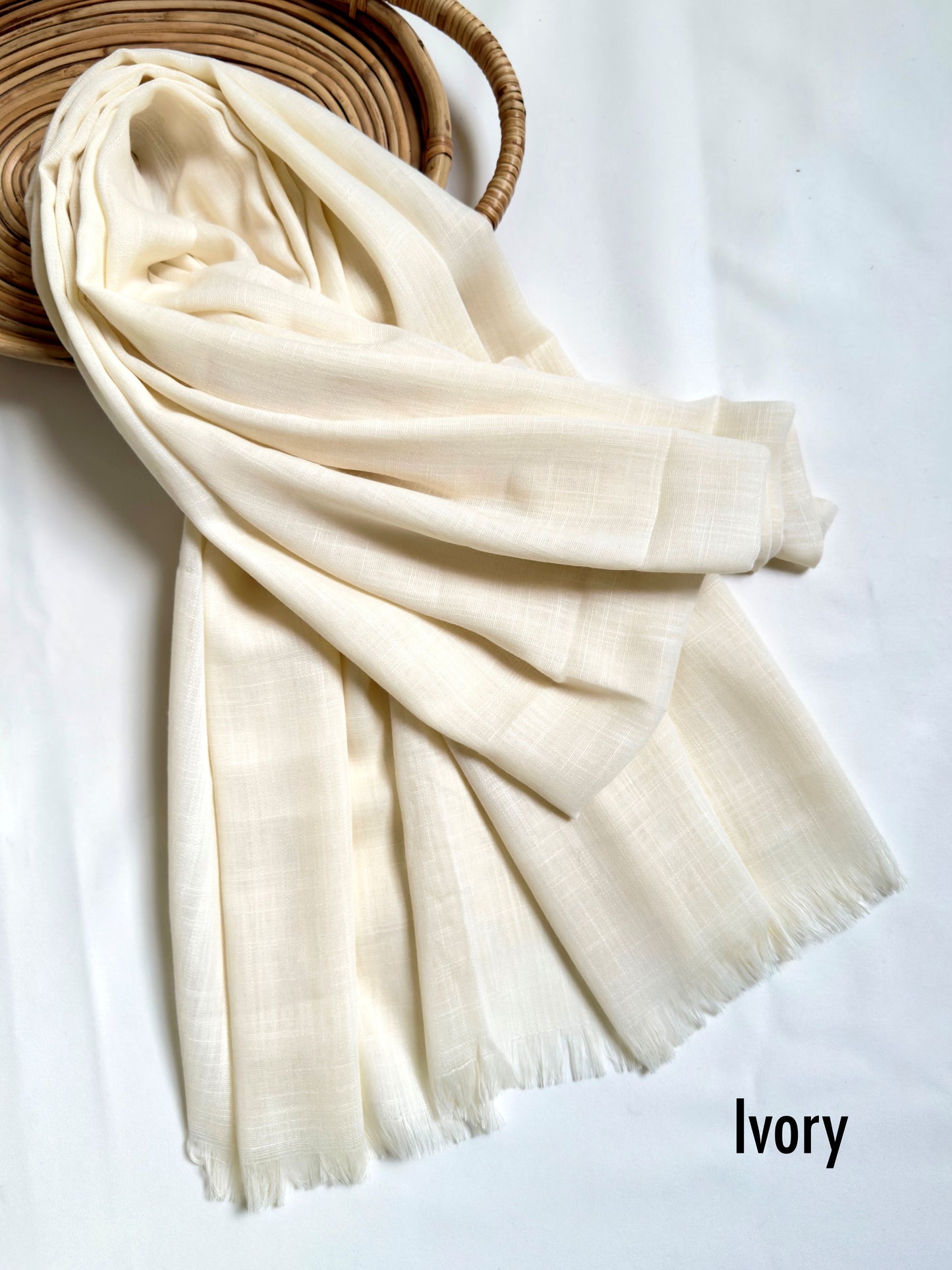 Woven Turkish - Ivory