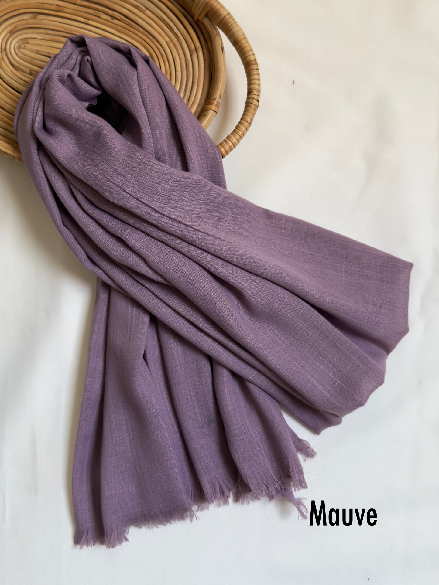 Woven Turkish - Mauve