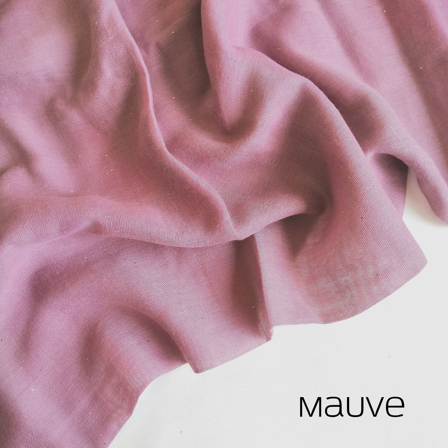 Glitter Lawn - Mauve