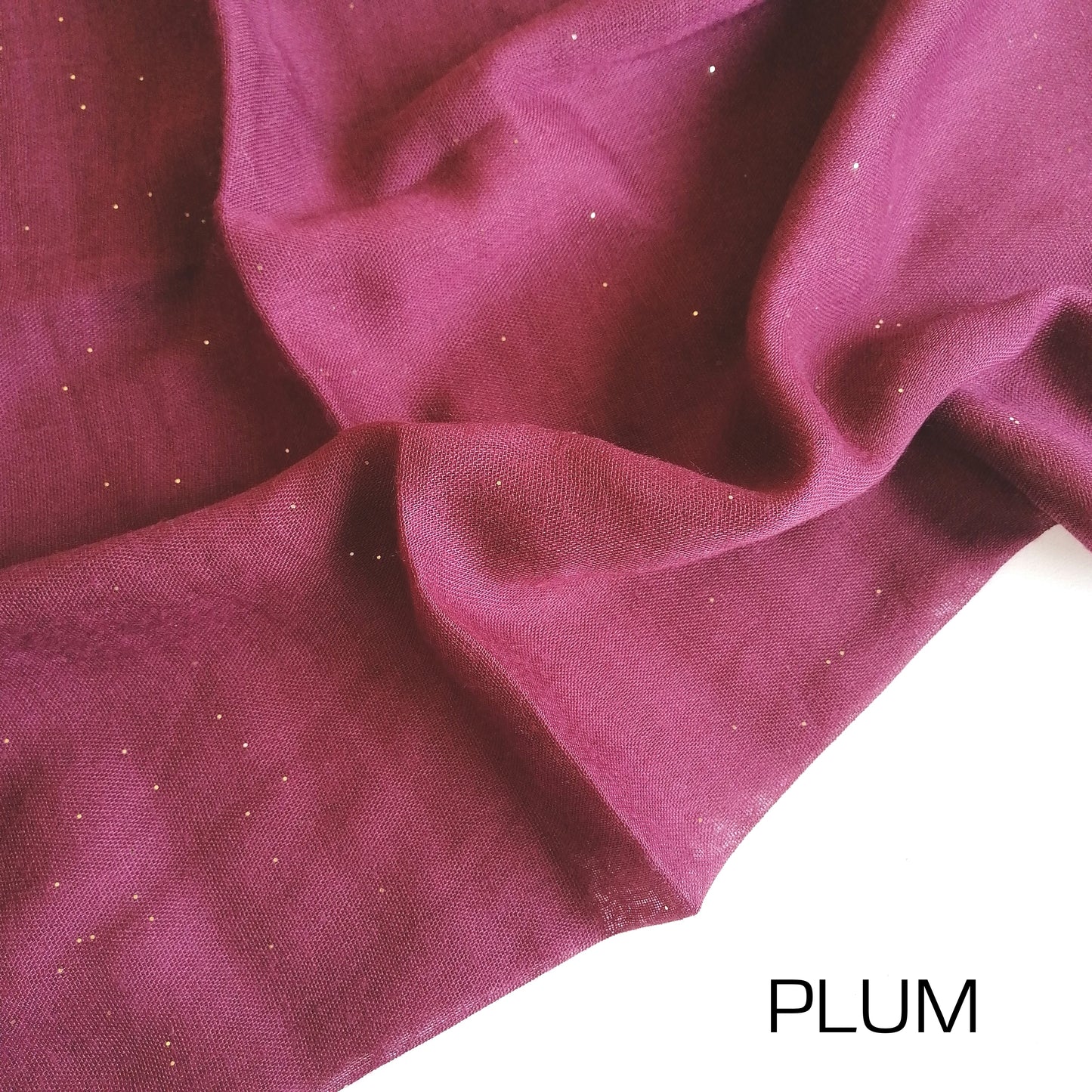 Glitter Lawn - Plum