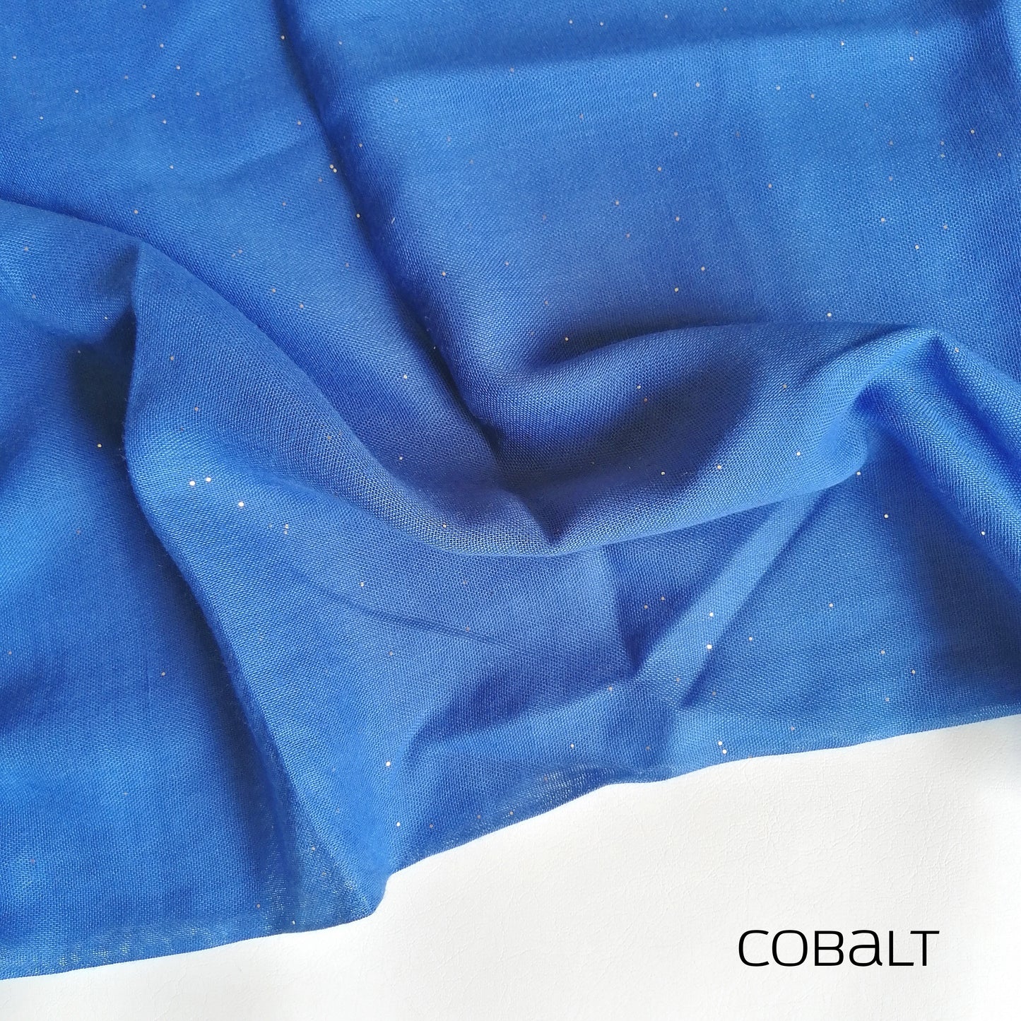 Glitter Lawn - Cobalt