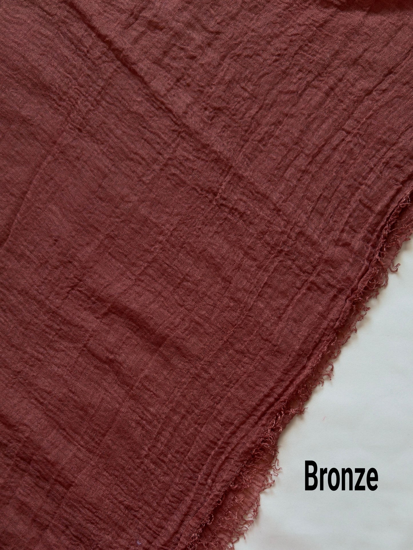 Crimps Hijab Bronze