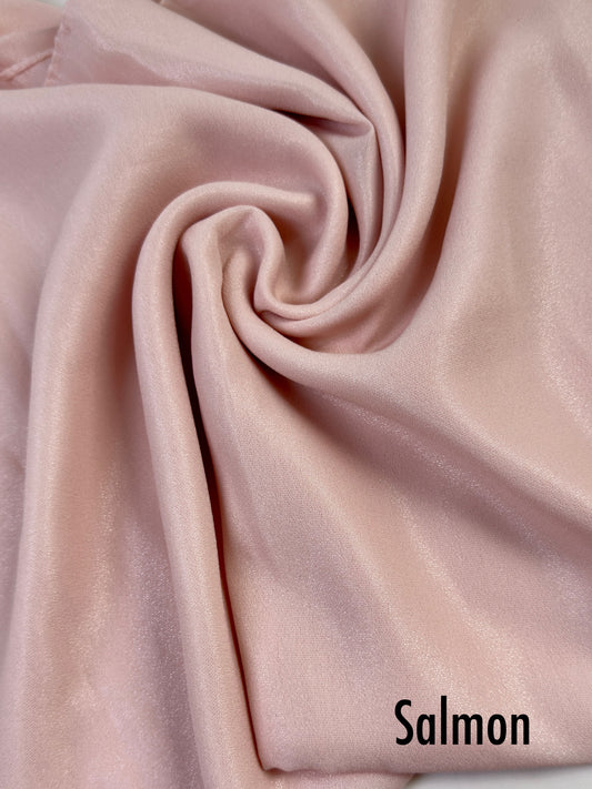 Moonlight Matt Silk - Salmon