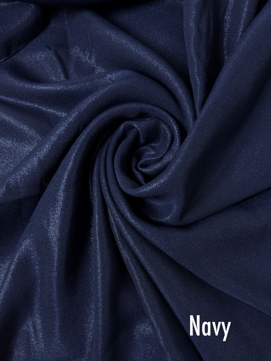 Moonlight Matt Silk - Navy