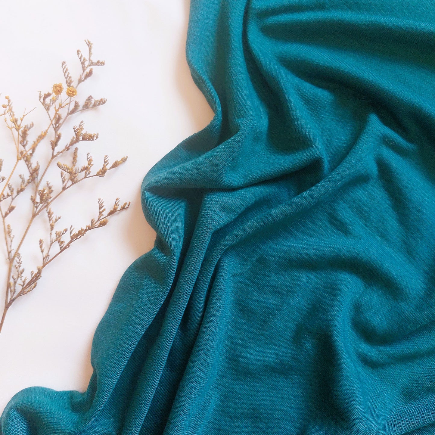 Plain Jersey Hijab - Teal