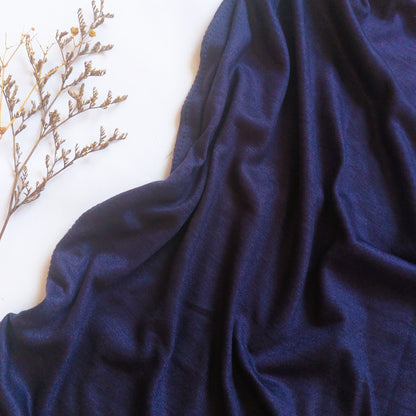 Plain Jersey Hijab - Navy