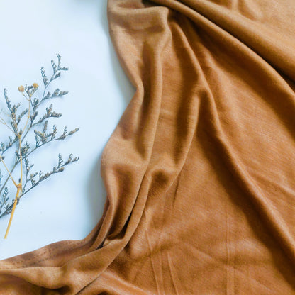 Plain Jersey Hijab - Copper