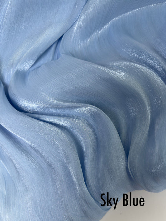 Gleam Silk - Sky Blue