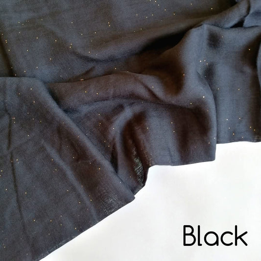 Glitter Lawn - Black