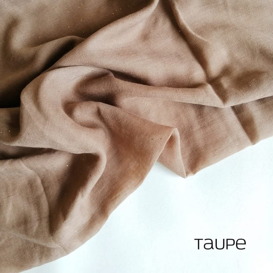 Glitter Lawn - Taupe