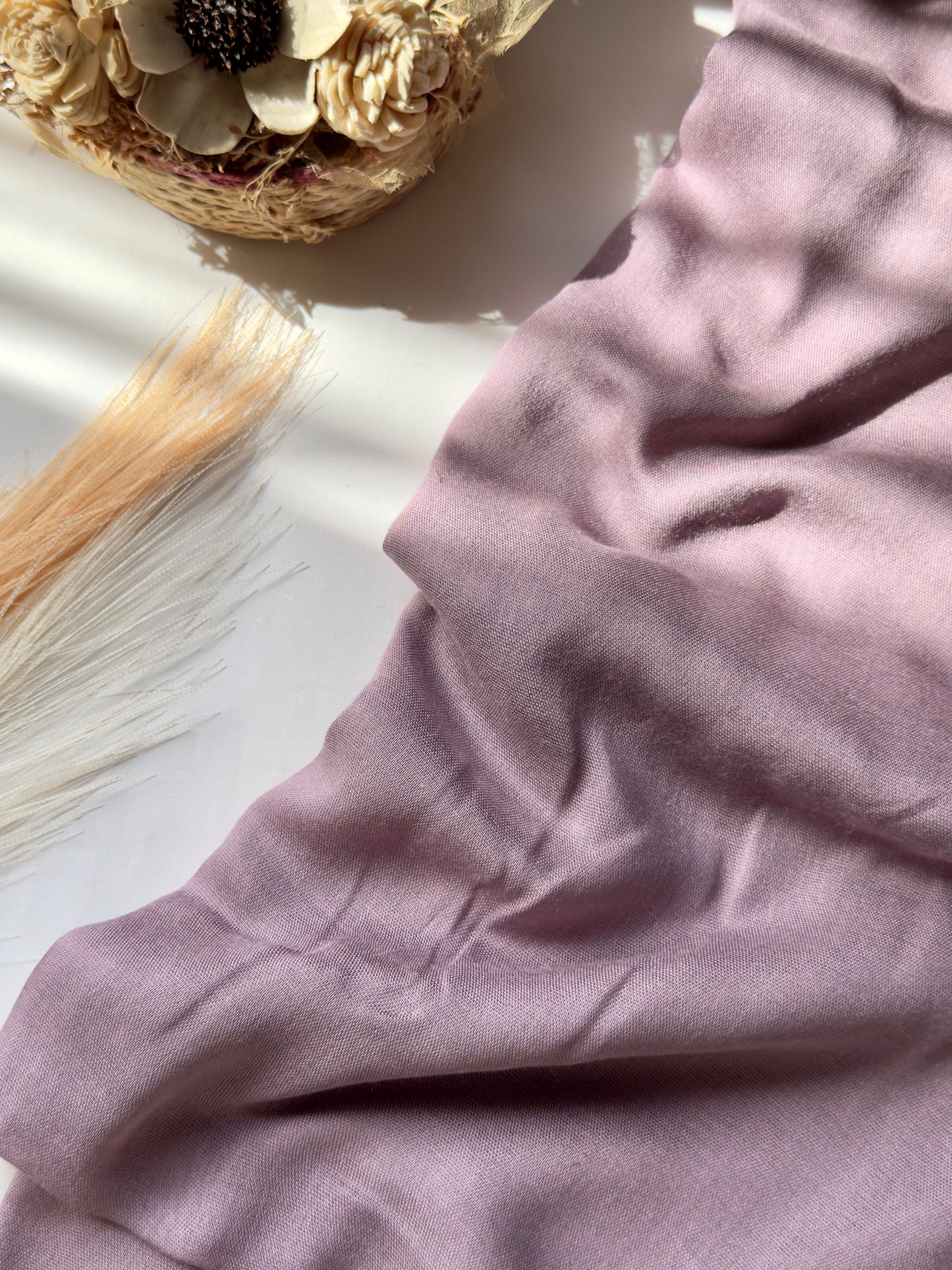 Premium Modal Hijab - Mauve