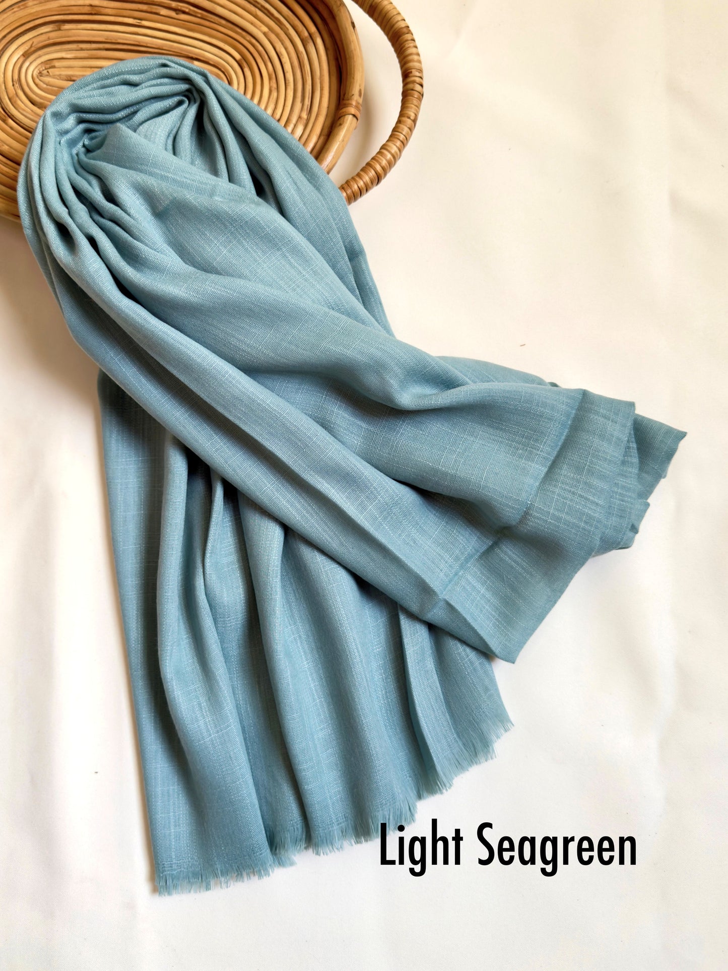 Woven Turkish - Light Seagreen