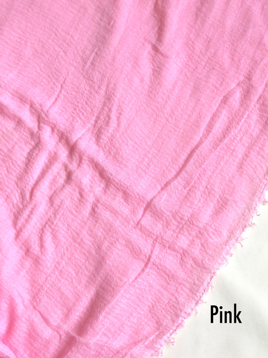 Crimps Hijab Pink