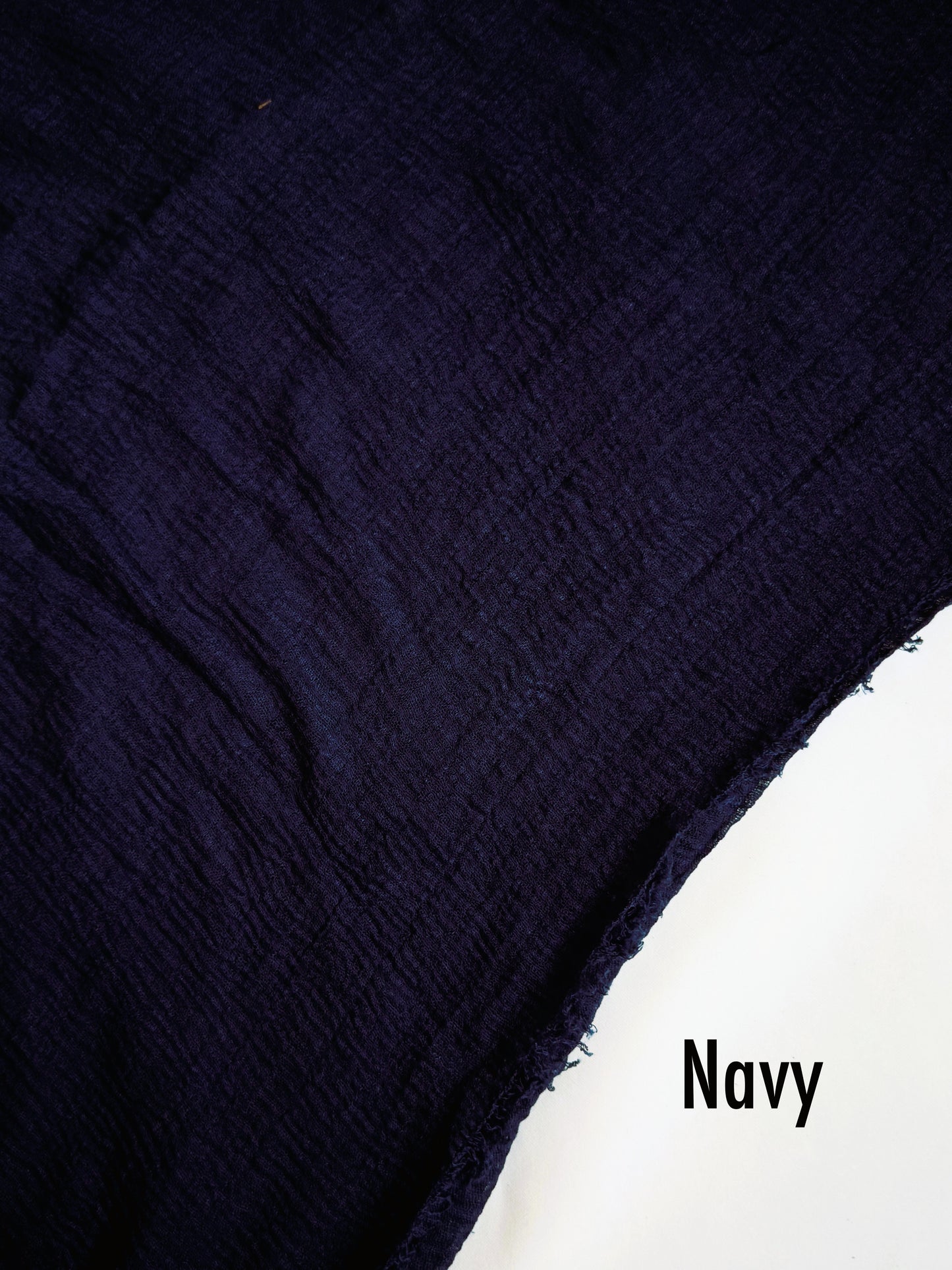 Crimps Hijab Navy
