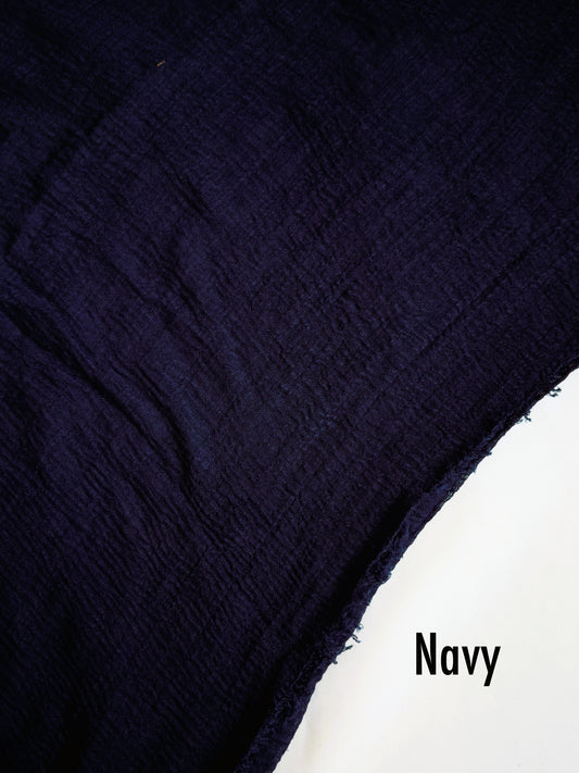 Crimps Hijab Navy