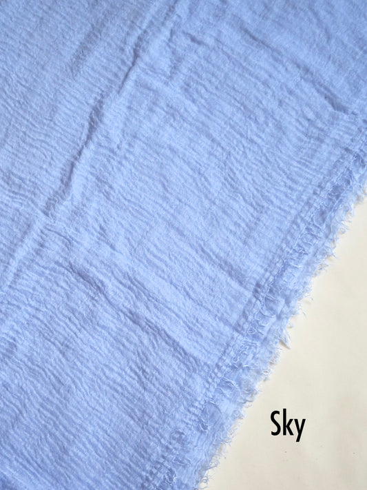 Crimps Hijab Sky