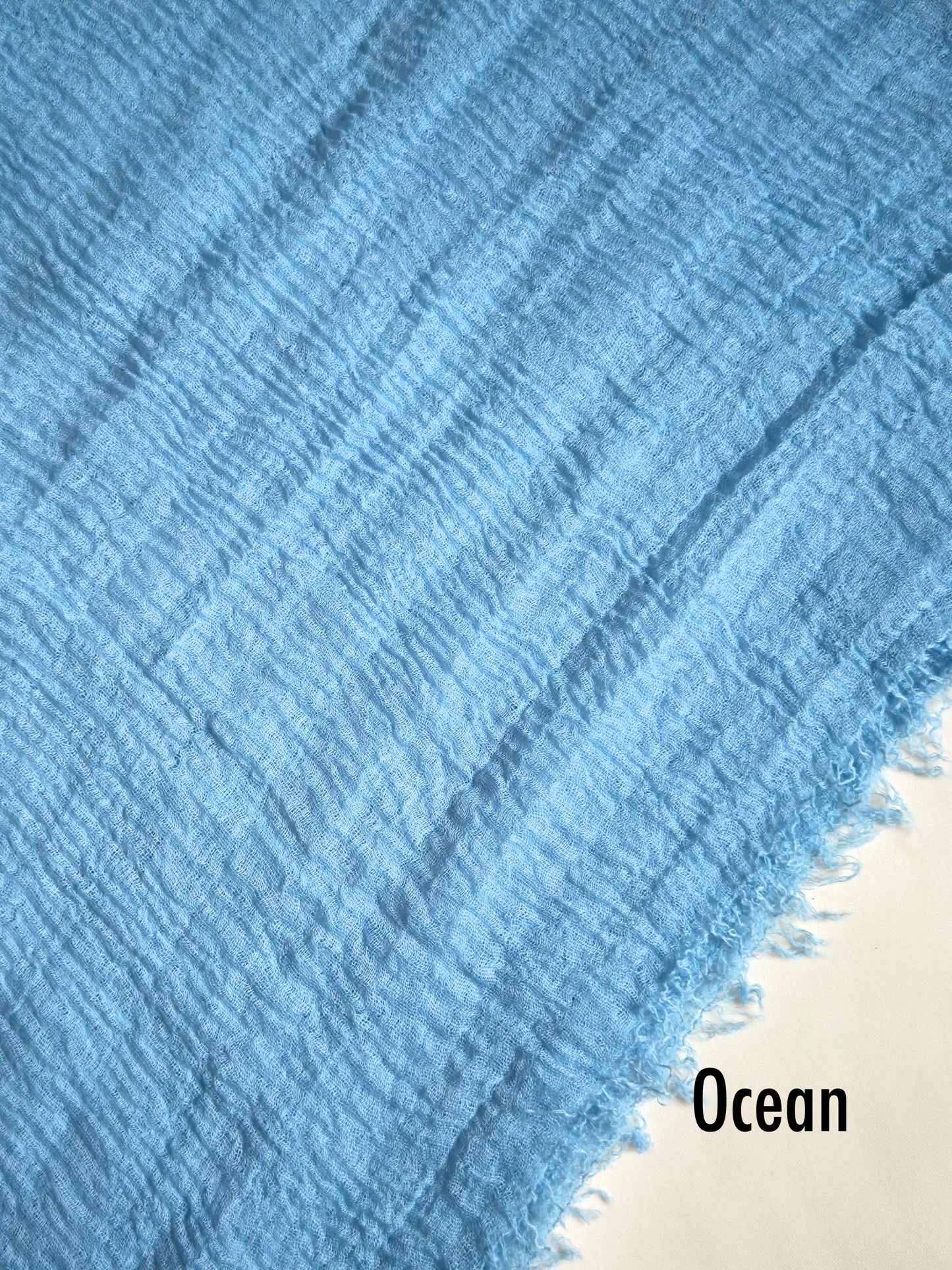 Crimps Hijab Ocean