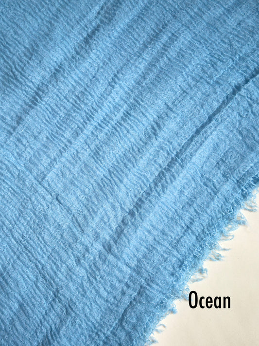 Crimps Hijab Ocean