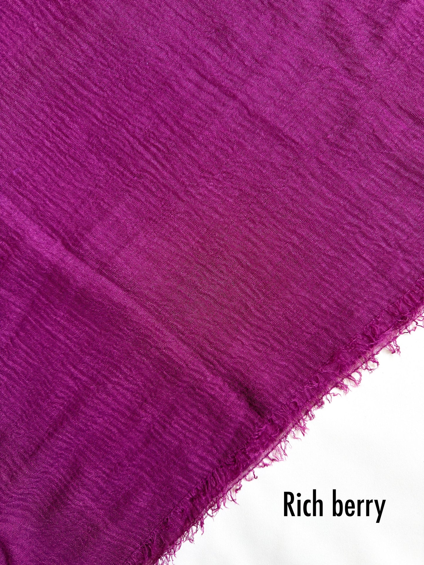Crimps Hijab Richberry