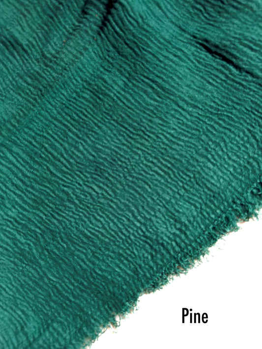 Crimps Hijab Pine