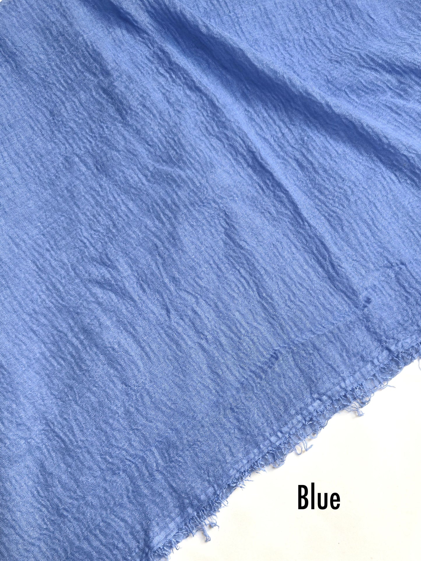 Crimps Hijab Blue