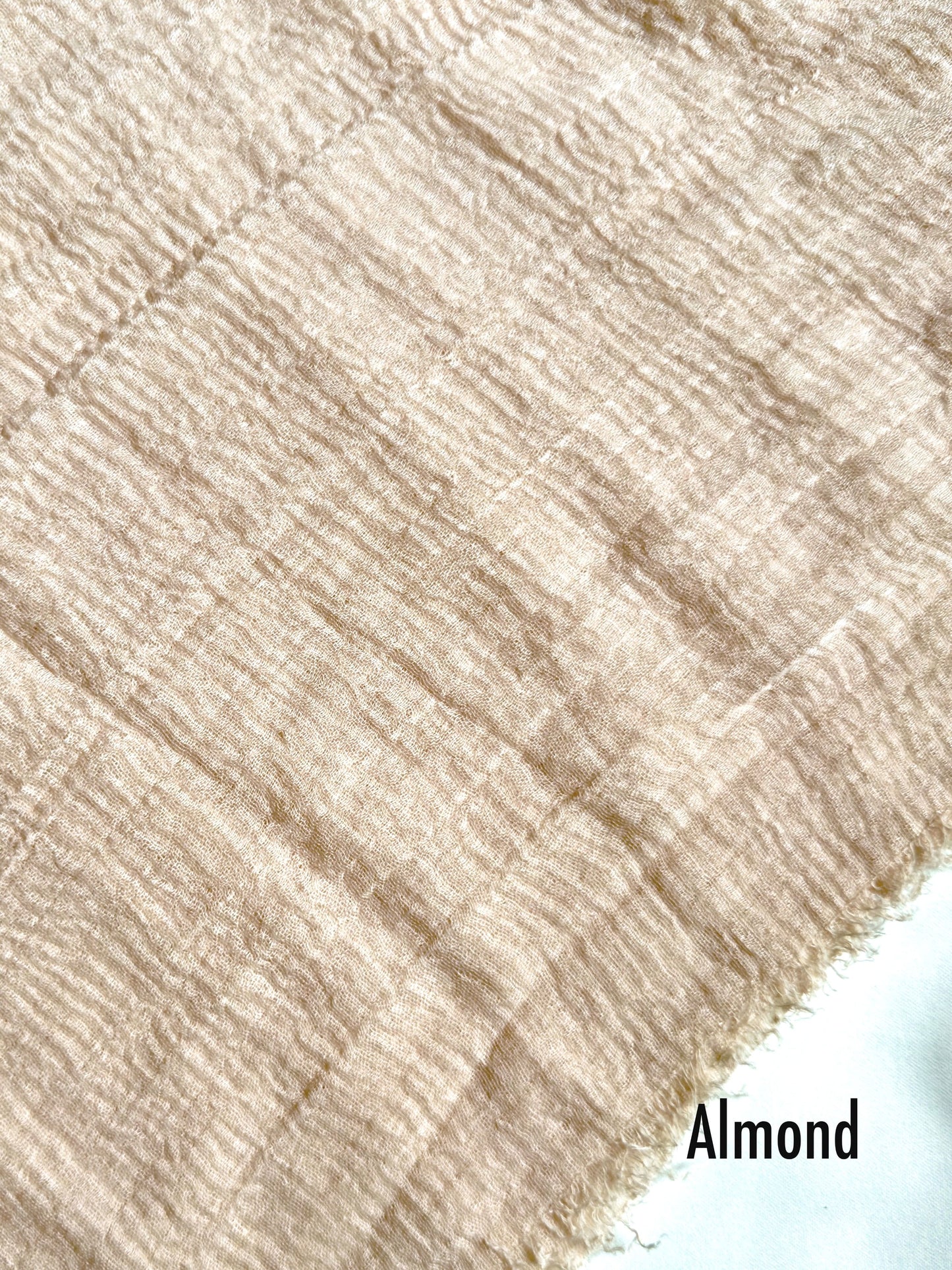 Crimps Hijab Almond