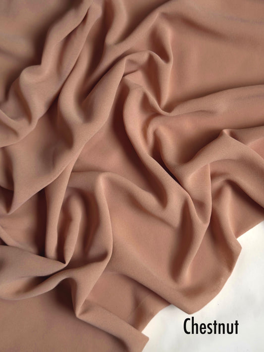 Georgette - Chestnut