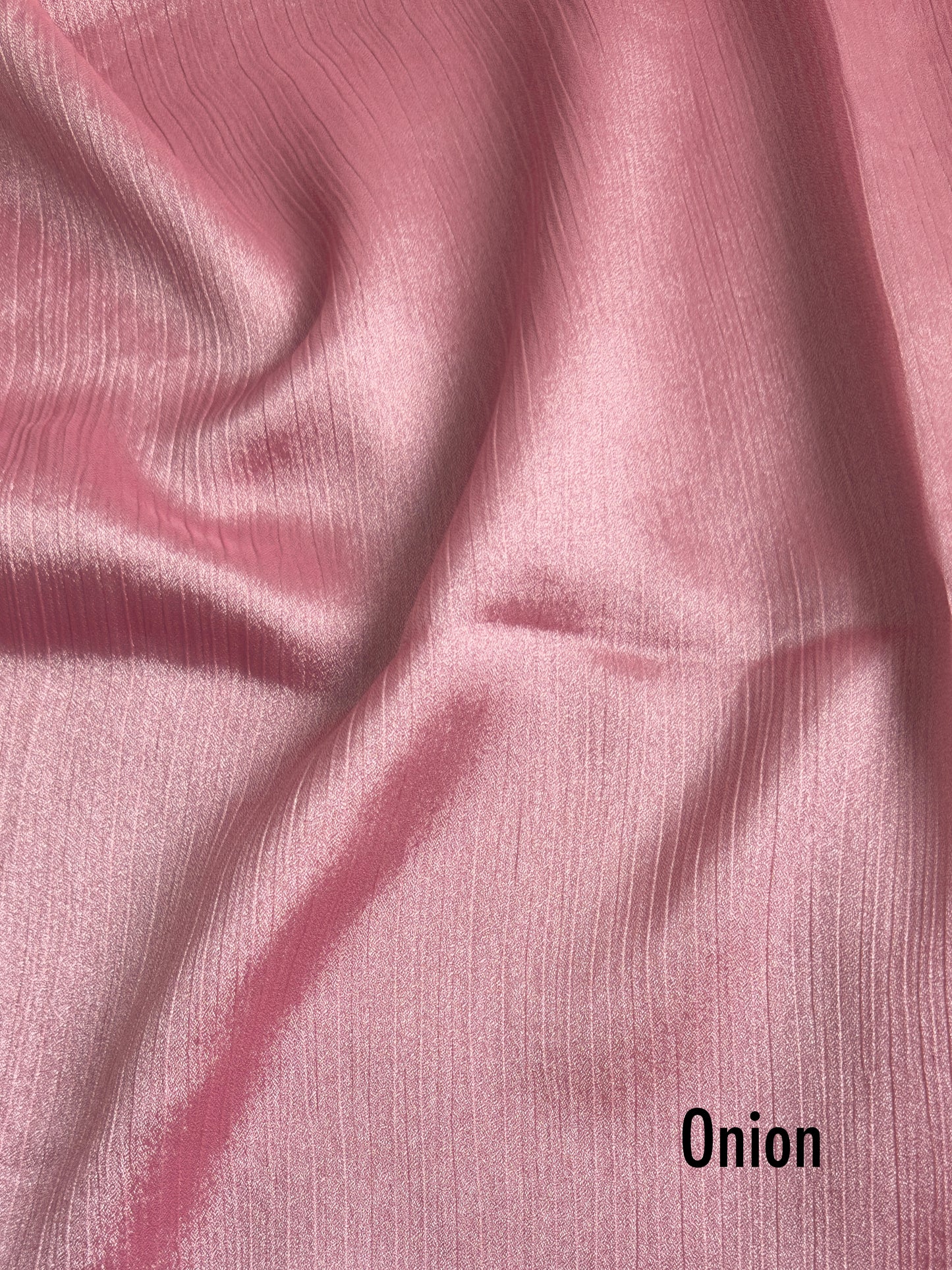 Crinkle Silk - Onion
