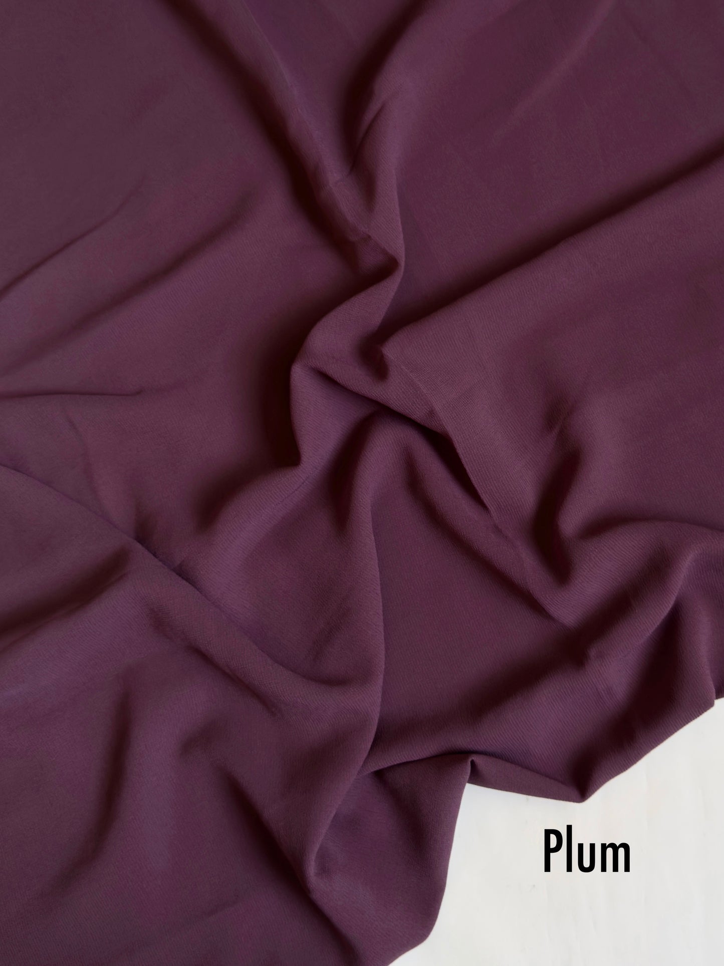 Georgette - Plum