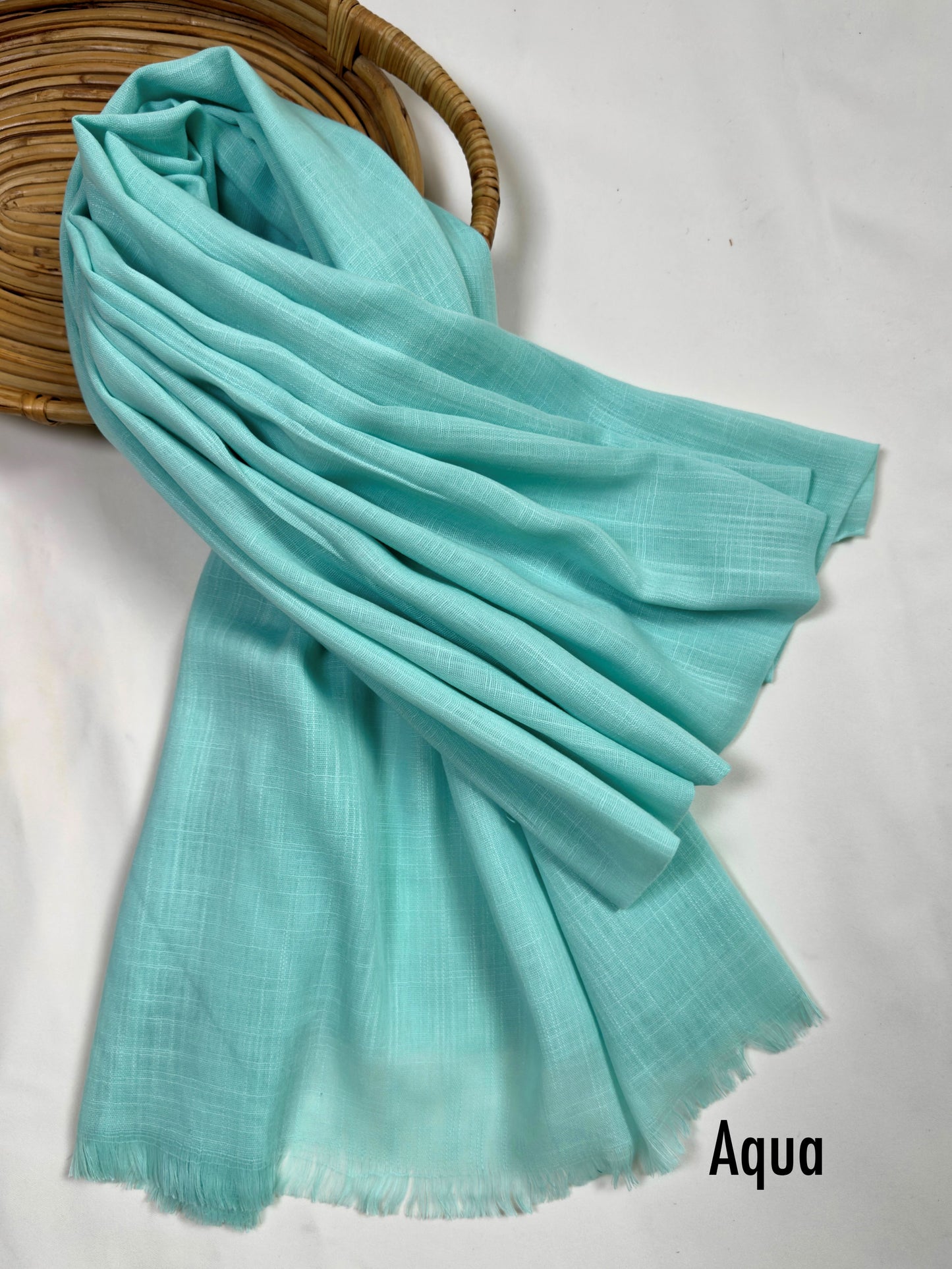 Woven Turkish -Aqua