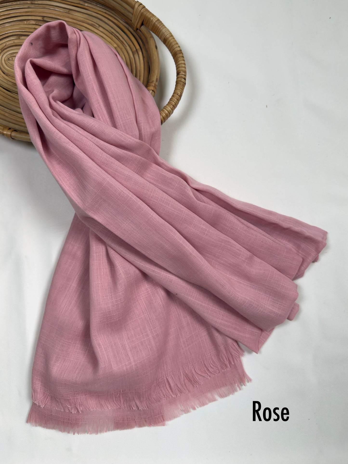 Woven Turkish - Rose