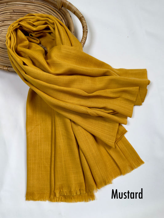 Woven Turkish - Mustard