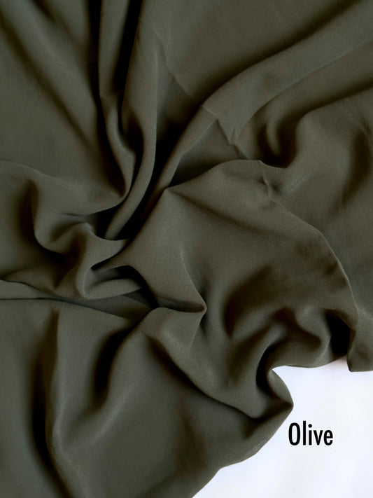 Georgette - Olive