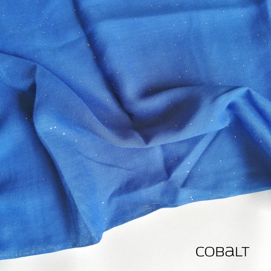 Glitter Lawn - Cobalt