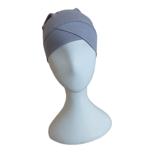 Turkish Criss Cross Tube Band - Grey