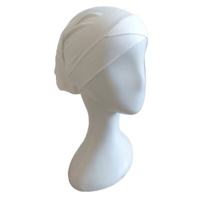 Turkish Criss Cross Tube Band - Ivory