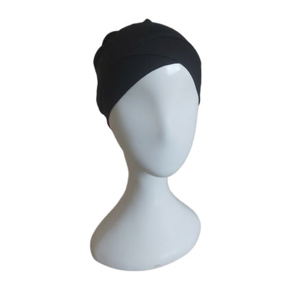 Turkish Criss Cross Tube Band - Black